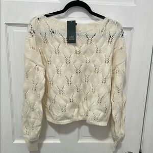 Women's Cream Sweater